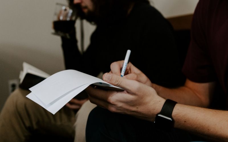 Taking notes