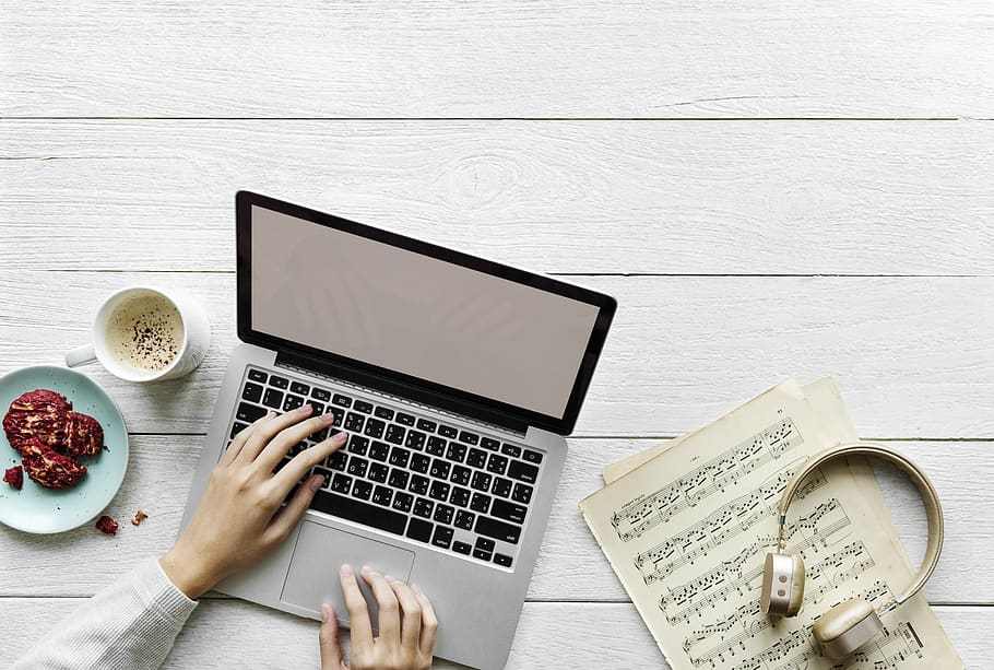 computer work music