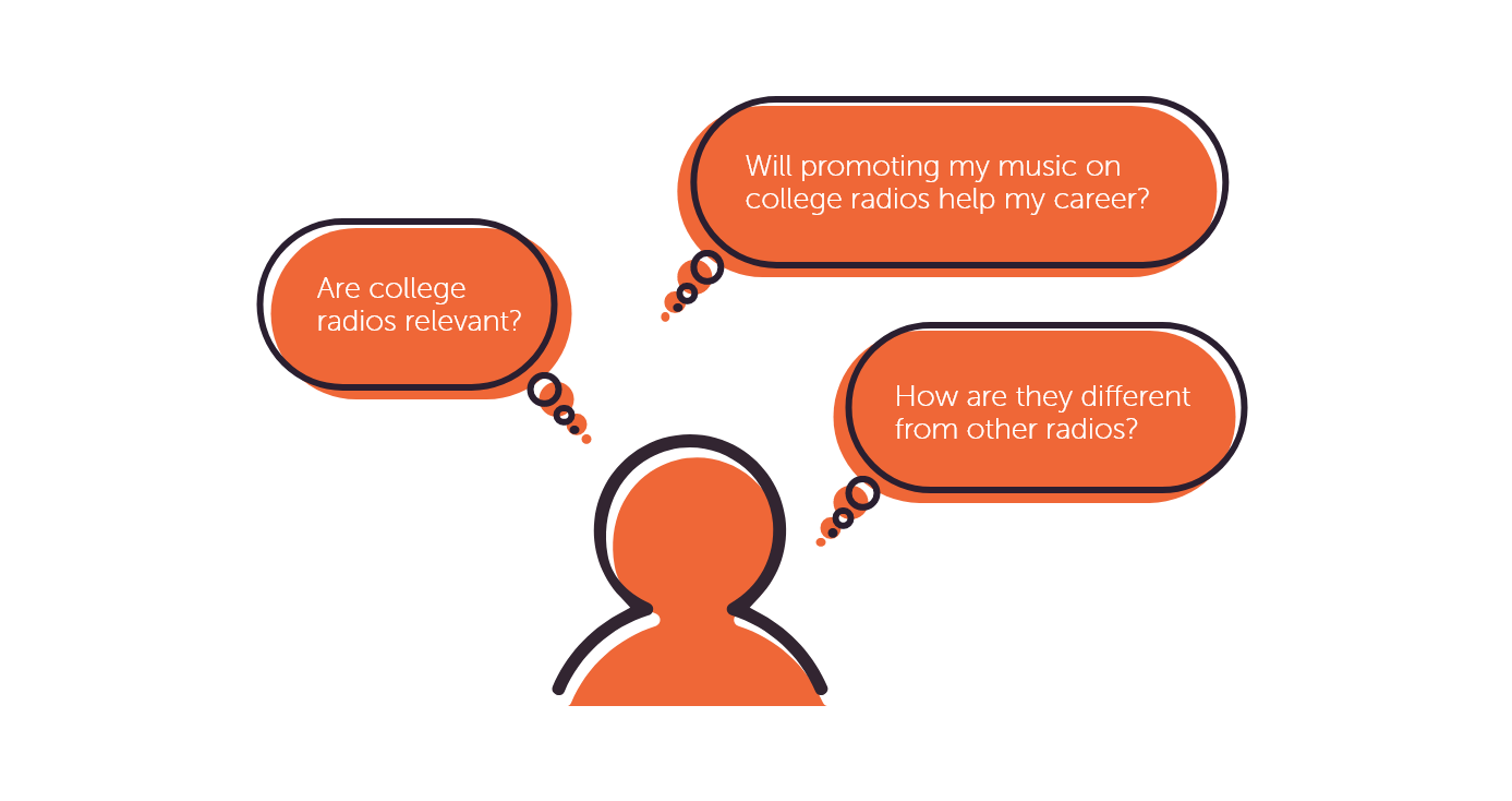 Are College radios relevant? Will promoting my music on college radios help my career? How are they different from other radios?